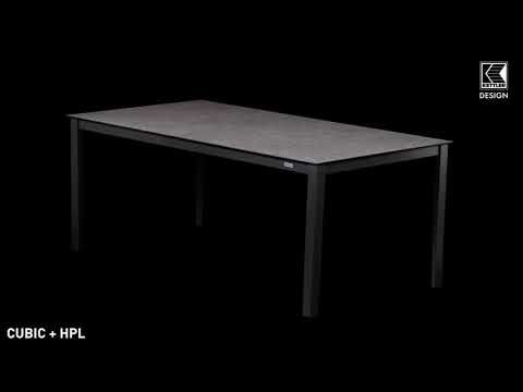 Bordplate HPL 140x70 cm kalksandstein forfra