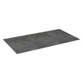 Bordplate HPL 140x70 cm mørk marmor sølv - Kettler forfra