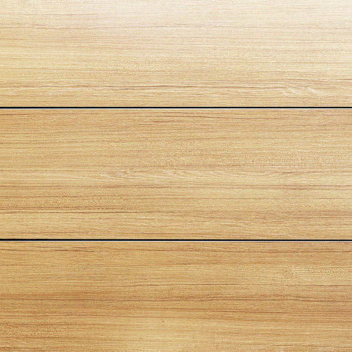 Bordplate HPL 160x95 cm teak-look - Kettler forfra