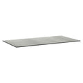 Bordplate HPL 180x95 cm lys grå stein - Kettler forfra