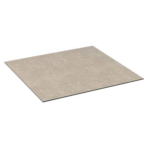 Bordplate HPL 95x95 cm Stein Sand - Kettler forfra