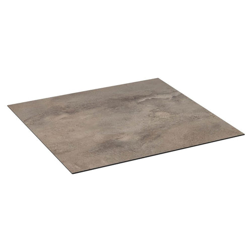 Bordplate HPL 95x95 cm Titan Sand Beige Kettler forfra
