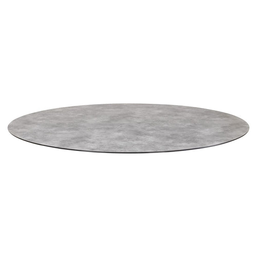 Bordplate HPL antrasitt Ø160 cm - Kettler forfra