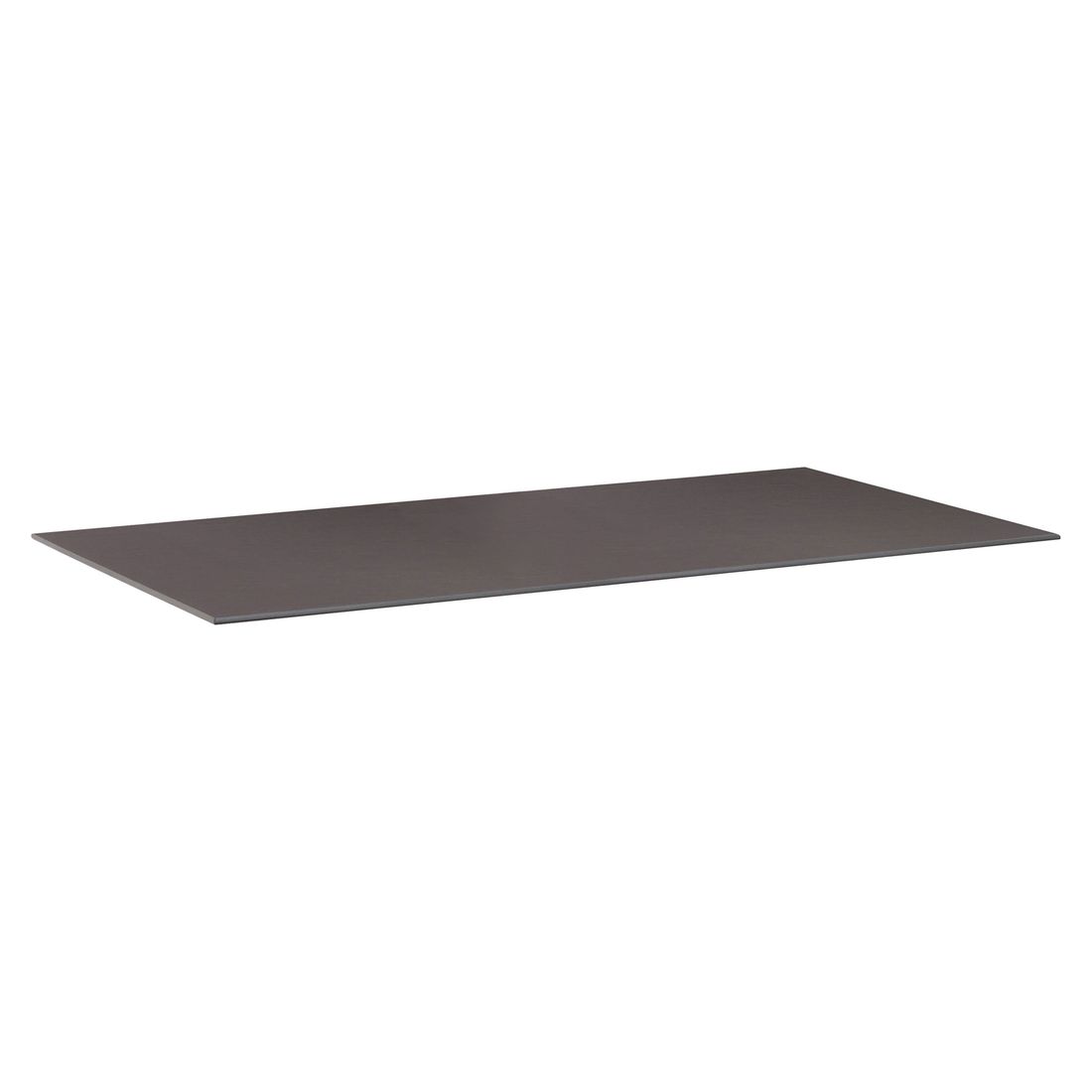 Bordplate HPL antrasitt 95x68 cm - Kettler bakside