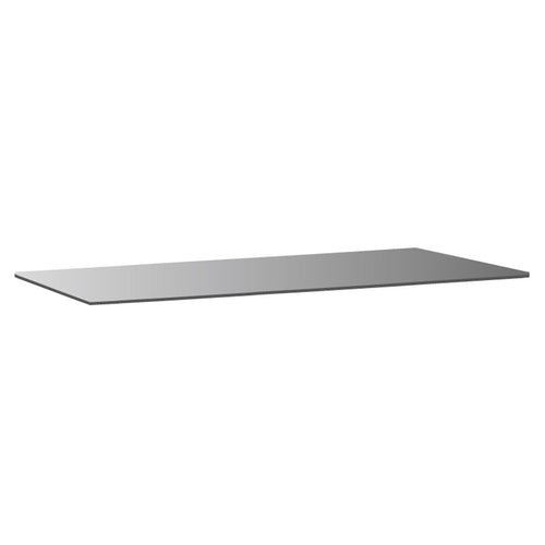 Bordplate Polytec HPL 160x90 cm skifergrå antrasitt bakside