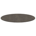 Bordplate Sela HPL Ø110 cm rusty rock - Zebra forfra