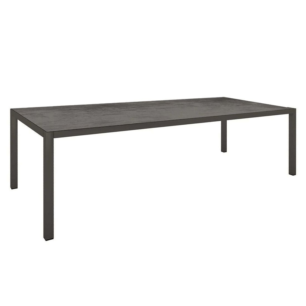 Visning av kant på Bordplate Silverstar 2.0 250x100 cm sement