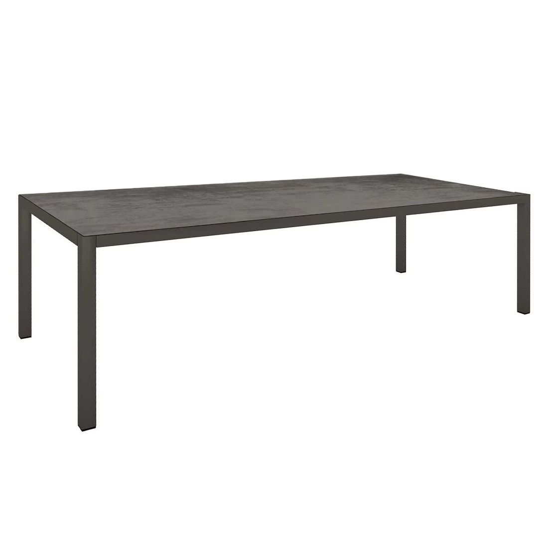 Visning av kant på Bordplate Silverstar 2.0 250x100 cm sement