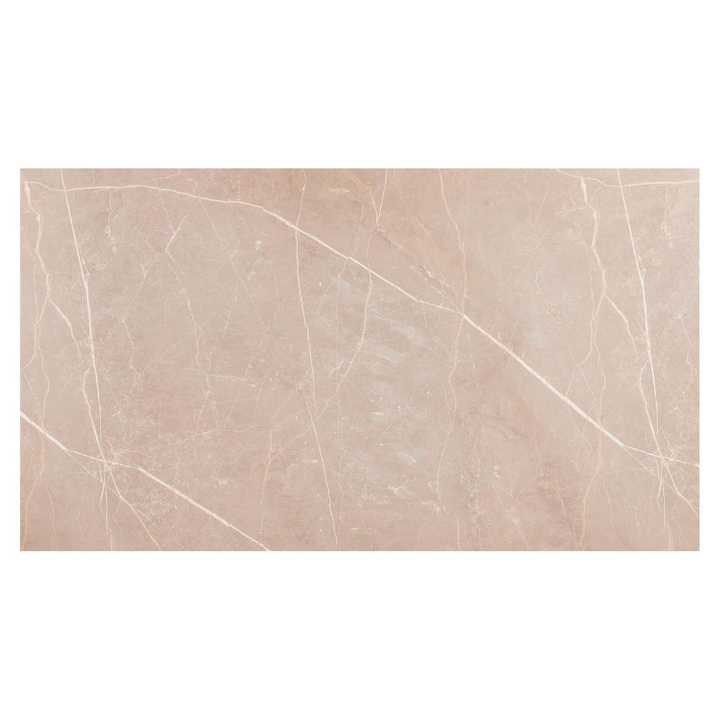 Bordplate Silverstar 2.0 90x90 cm Cream Marble detalj av overflate
