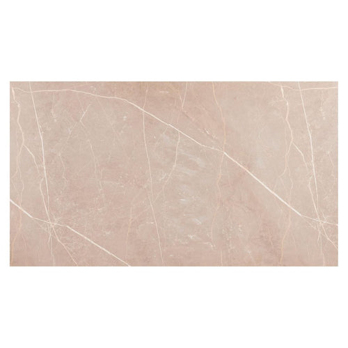 Bordplate Silverstar 2.0 90x90 cm Cream Marble detalj av overflate
