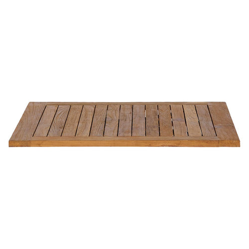 Bordplate teak 80x80 cm natur - OUTLIV bakside