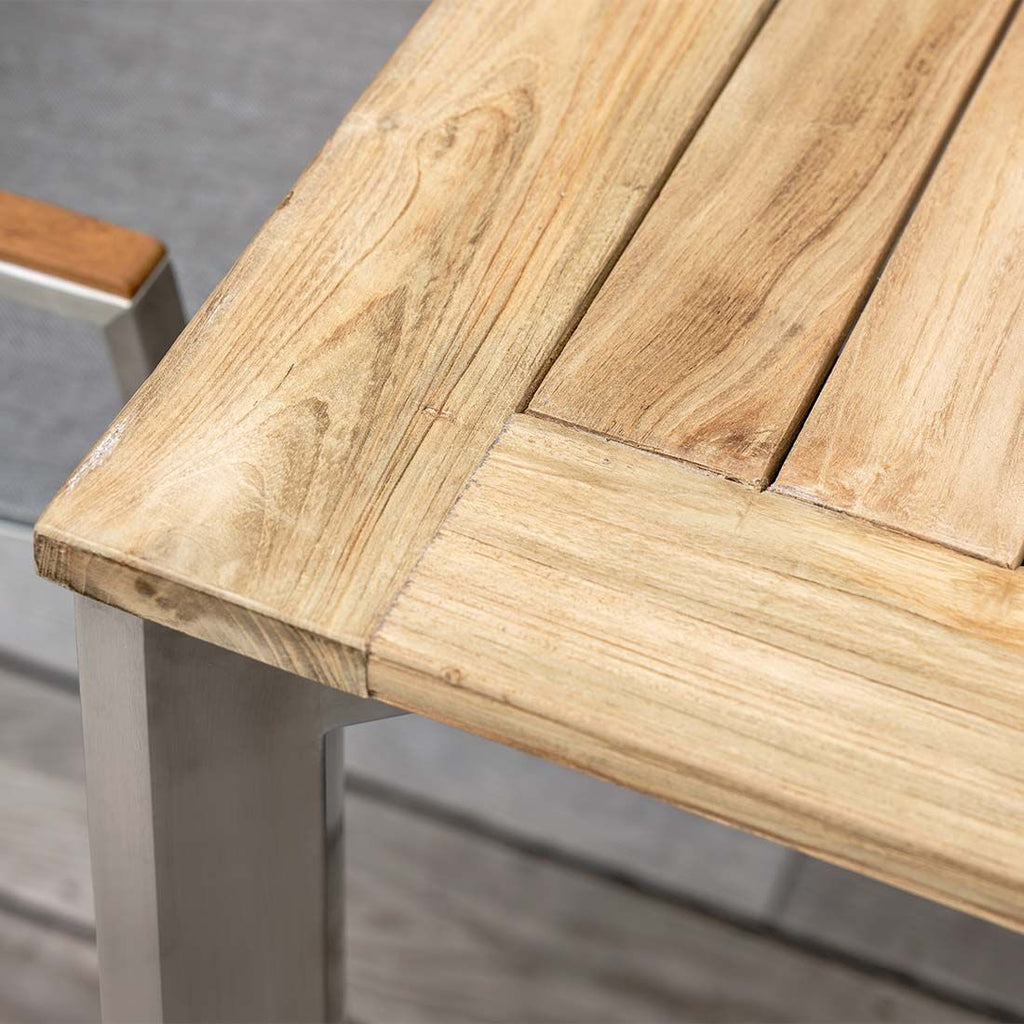 Detaljbilde av Bordplate teak 80x80 cm natur Stern