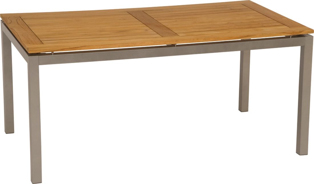 Detalj av Bordplate teak natur 130x80 cm - Stern
