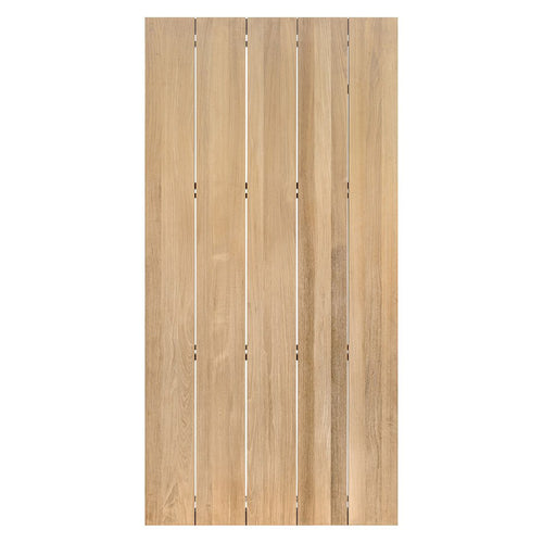 Bordplate teak natur 200x100 cm - Stern for terrassebruk