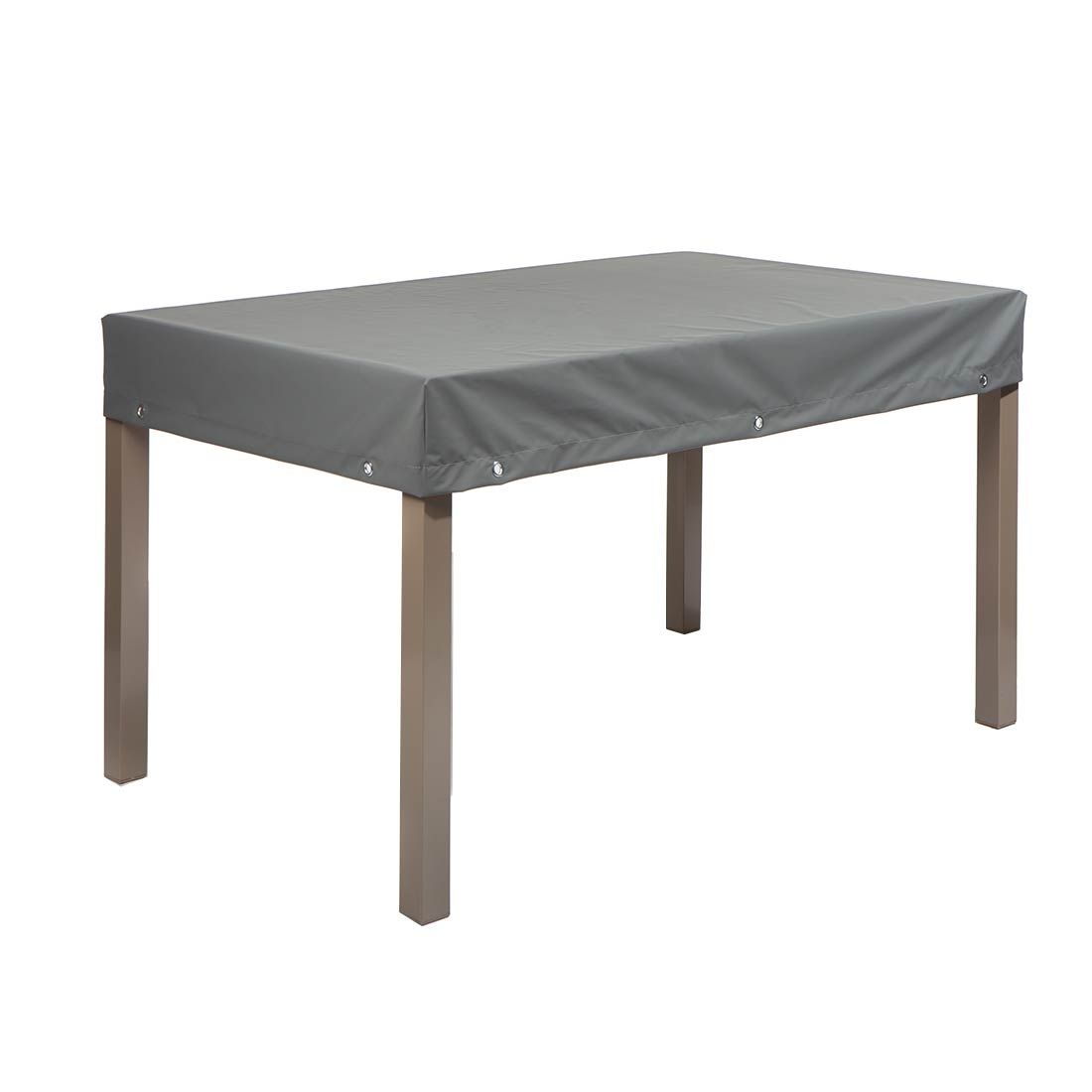 Bordtrekk til hagebord 220x100x15 cm grå Heinemeyer forfra
