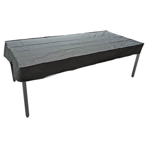 Bordtrekk til hagebord 220x100x22 cm svart - Zebra montert på bord