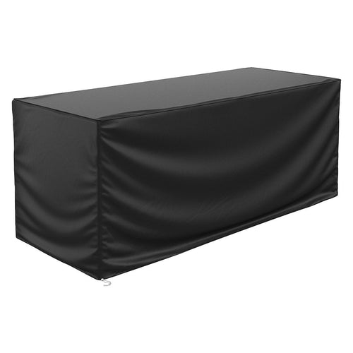 Bordtrekk til hagebord 220x100x91 cm svart - OUTLIV forfra