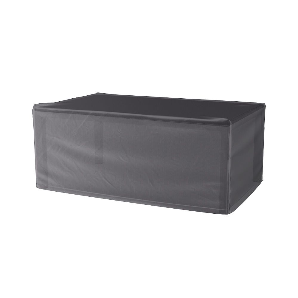 Bordtrekk til hagebord 280x110x70 cm grå - AeroCover montert på bord