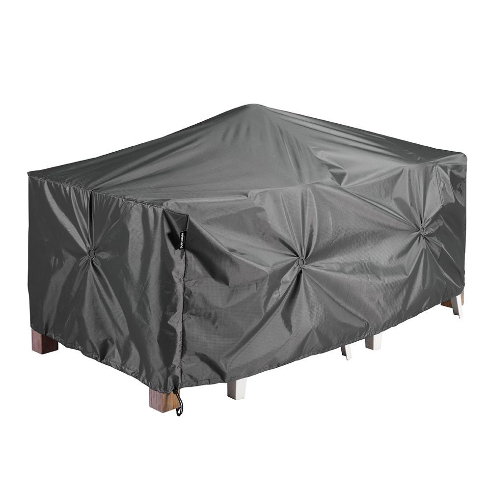 Bordtrekk til hagebord 280x110x70 cm grå - AeroCover nærbilde av materiale