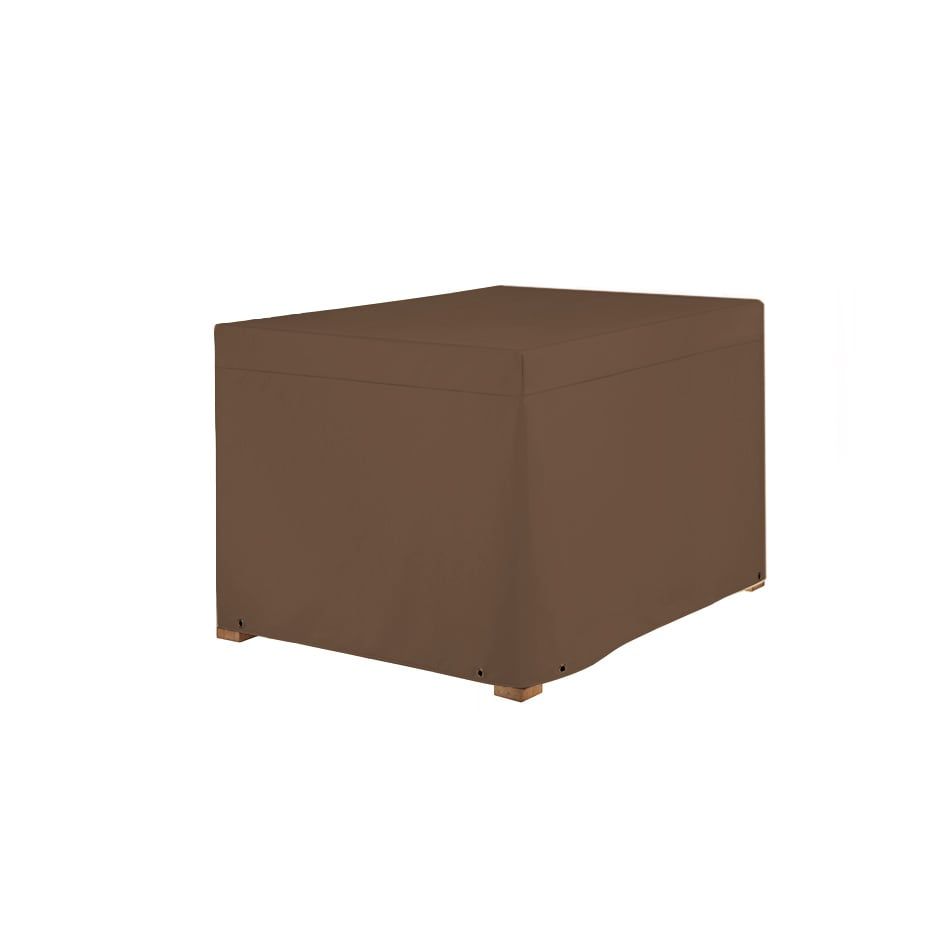 Bordtrekk til hagebord 95x95x72 cm mocca forfra