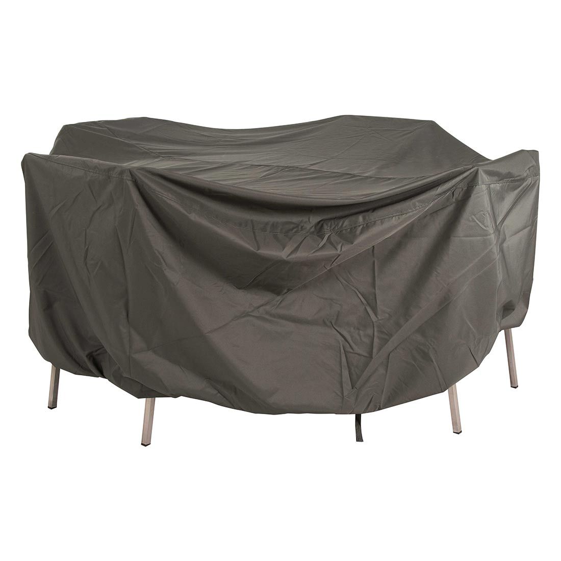Bordtrekk til hagebord Ø113 cm grå polyester Stern forfra