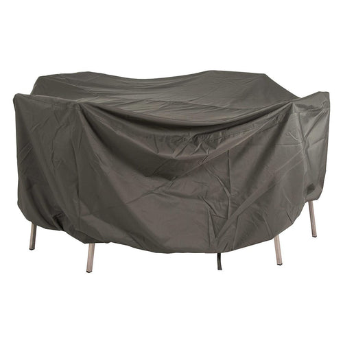 Bordtrekk til hagebord Ø113 cm grå polyester Stern forfra