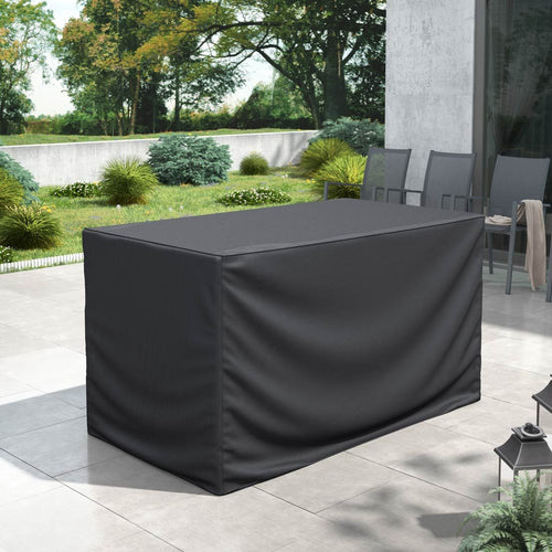 Bordtrekk til hagebord 160x90x91 cm svart - OUTLIV bakside