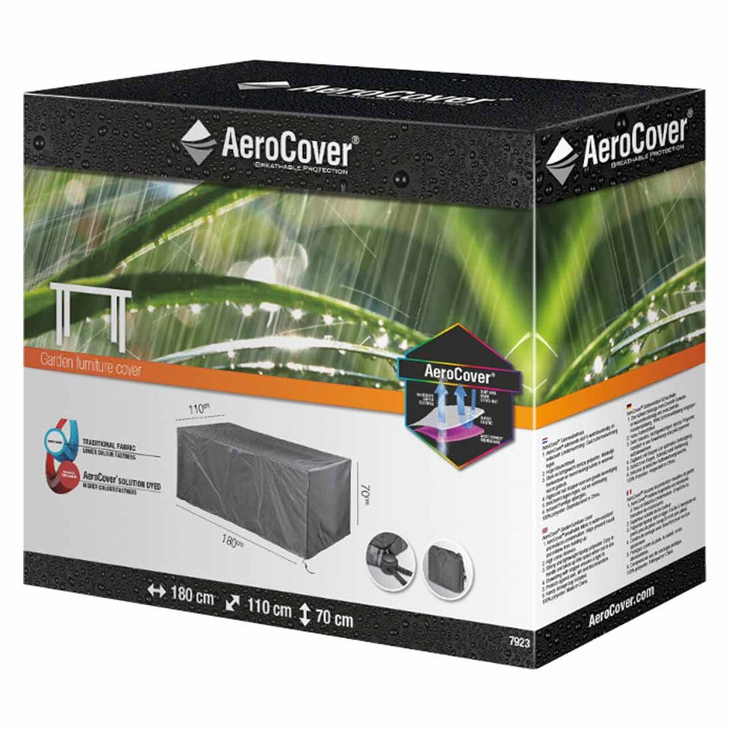 bordtrekk til hagebord 180x110x70 cm antrasitt aeroCover snorer