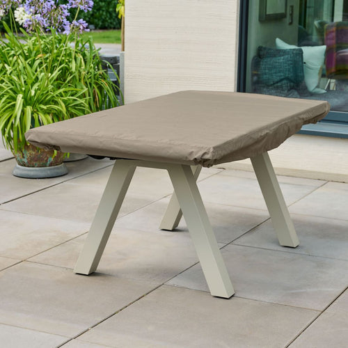 Bordtrekk til hagebord Plus 165x105 cm beige bakside