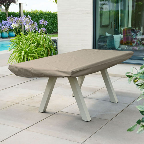 Bordtrekk til hagebord Plus 205x115 cm beige bakside