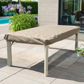 Bordtrekk til hagebord Plus 245x115 cm beige bakside