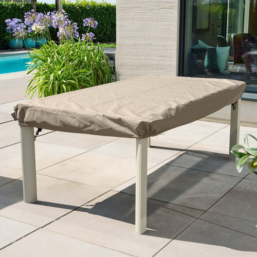 Bordtrekk til hagebord Plus 245x115 cm beige bakside