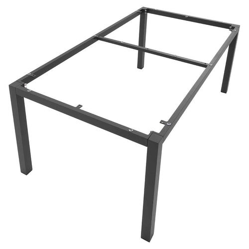 Bordunderstell 160x90 cm aluminium antrasitt - OUTLIV bakside