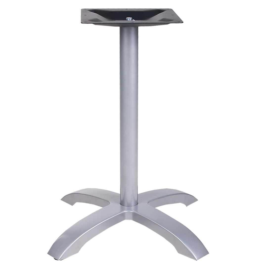 Bordunderstell 51x51 cm aluminium sølv - OUTLIV bakside