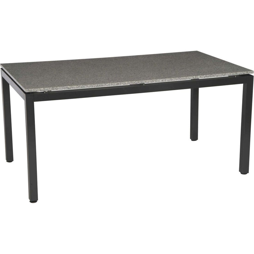 Nærbilde av Bordunderstell aluminium 160x90 cm antrasitt Stern material