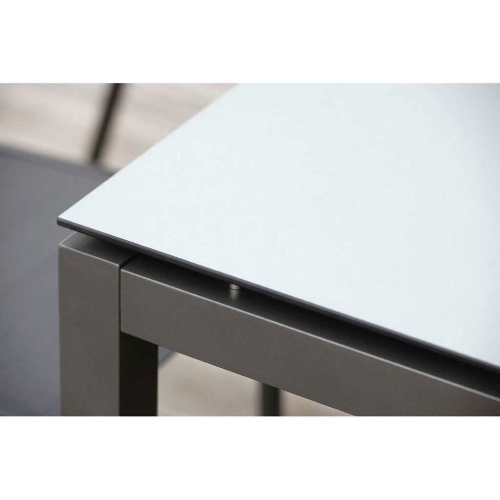 Bordunderstell aluminium 160x90 cm antrasitt - Stern