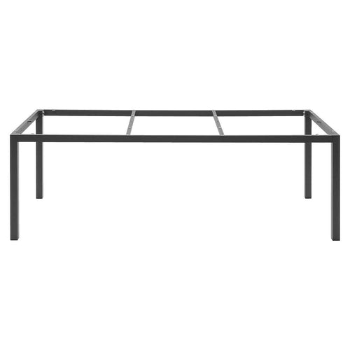 Bordunderstell aluminium 220x100 cm antrasitt bakside