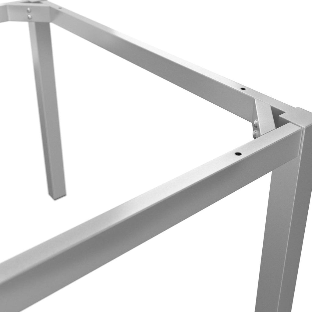 Nærbilde av Bordunderstell aluminium 220x100 cm sølv - OUTLIV