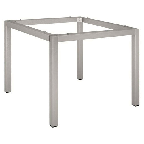 Bordunderstell Classic rustfritt stål 80x80 cm - Stern forfra