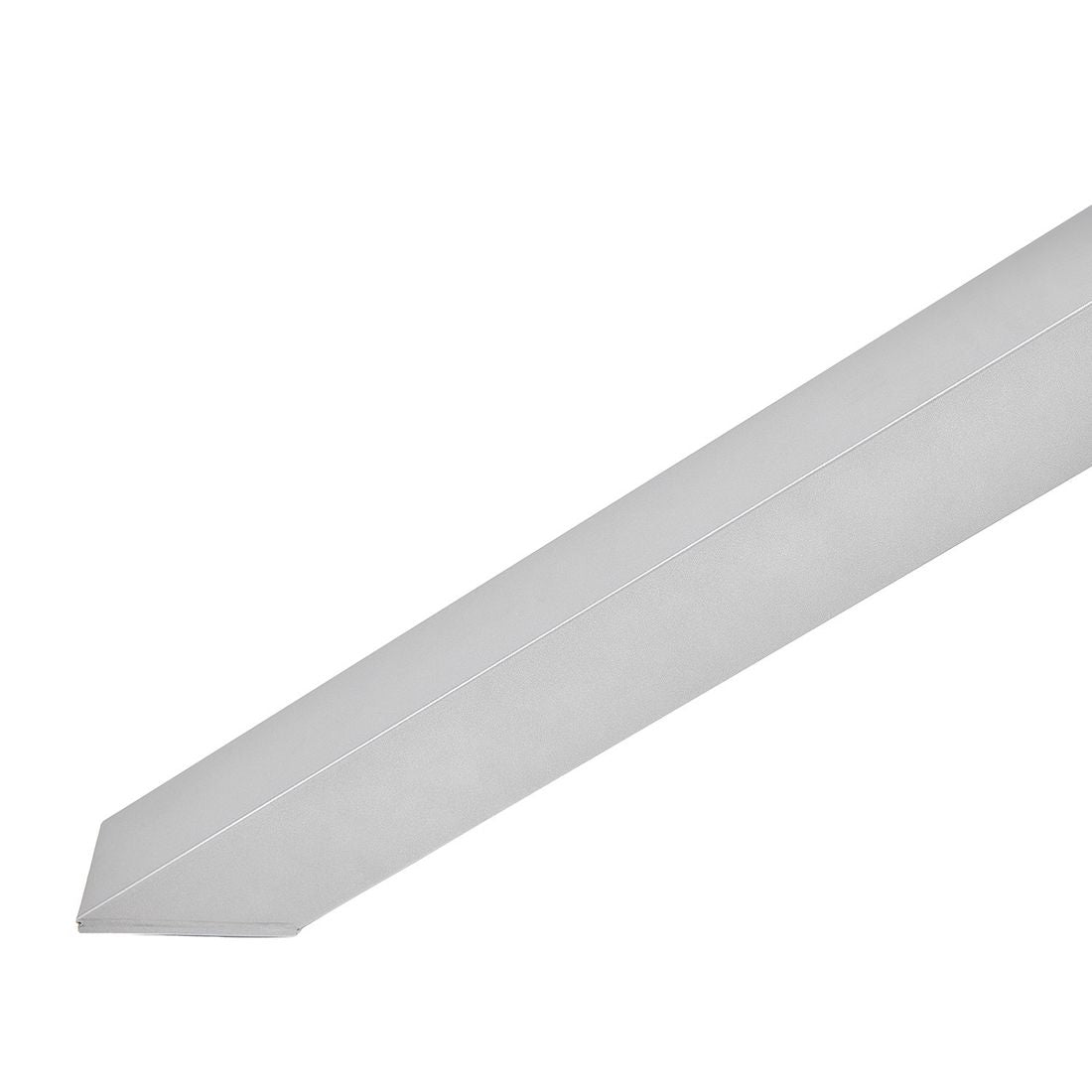 Nærbilde av aluminium Bordunderstell Cubic 95x95 cm sølv