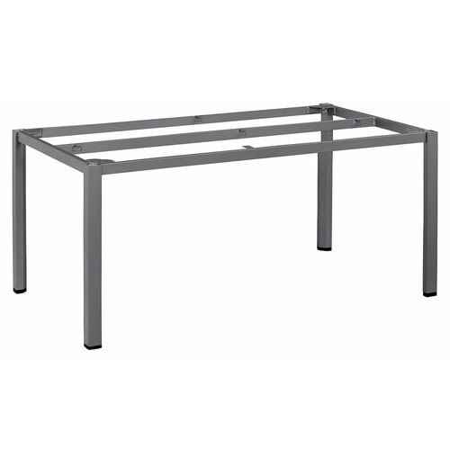 Bordunderstell Cubic aluminium 160x95 cm antrasitt for terrasse