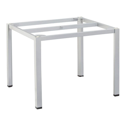 Bordunderstell Cubic aluminium 95x95 cm sølv fra Kettler