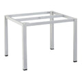 Bordunderstell Cubic aluminium 95x95 cm sølv fra Kettler