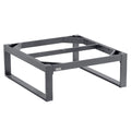 Bordunderstell Ego aluminium 95x95 cm antrasitt fra Kettler