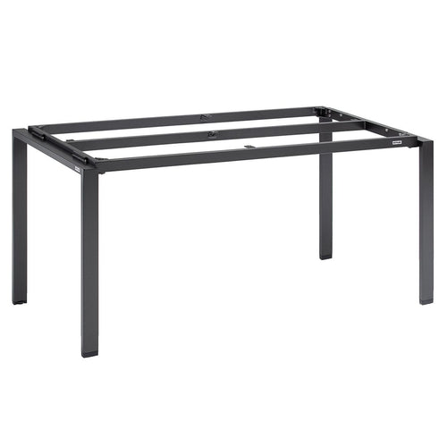 Bordunderstell Float 160x95 cm aluminium antrasitt - Kettler forfra