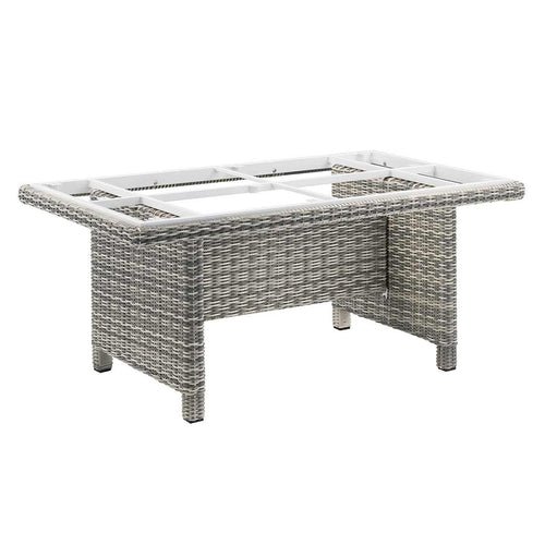 Bordunderstell Palma Modular 160x95 cm polyrotting detalj av materiale
