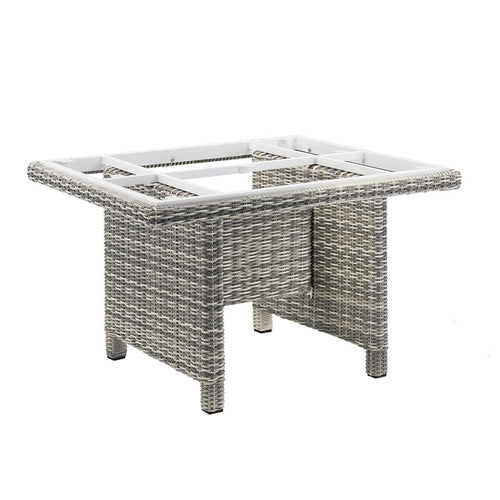 Detalj av bordunderstell Palma Modular 95x95 cm polyrotting