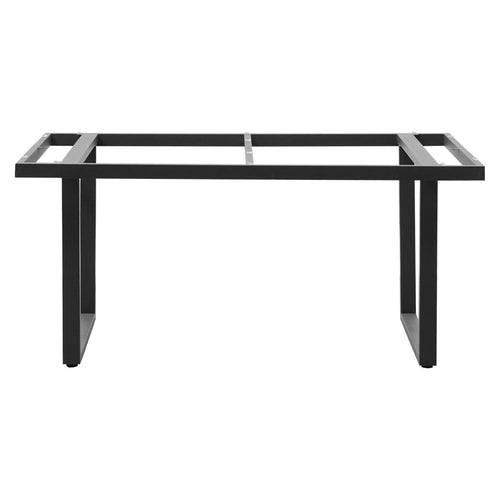 Bordunderstell rustfritt stål antrasitt 160x90 cm - OUTLIV bakside