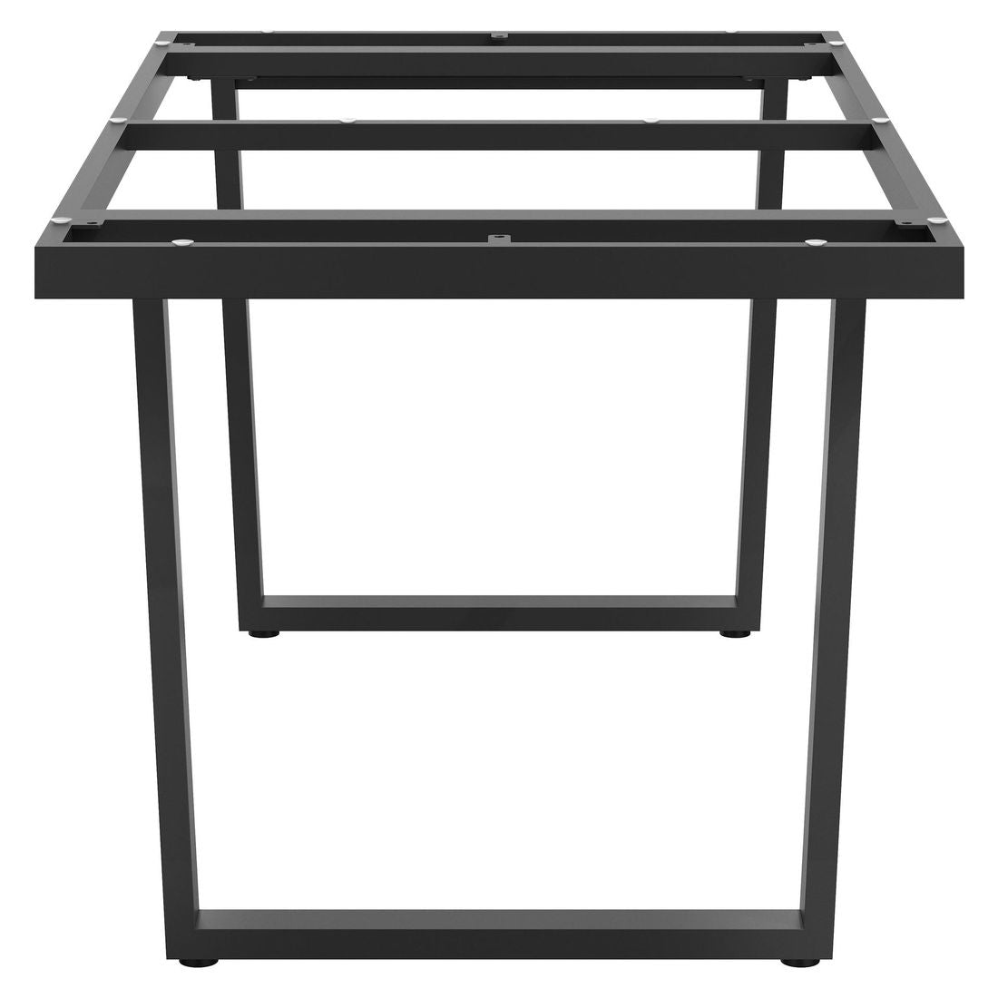 Nærbilde av metallfarge på Bordunderstell rustfritt stål antrasitt 160x90 cm - OUTLIV