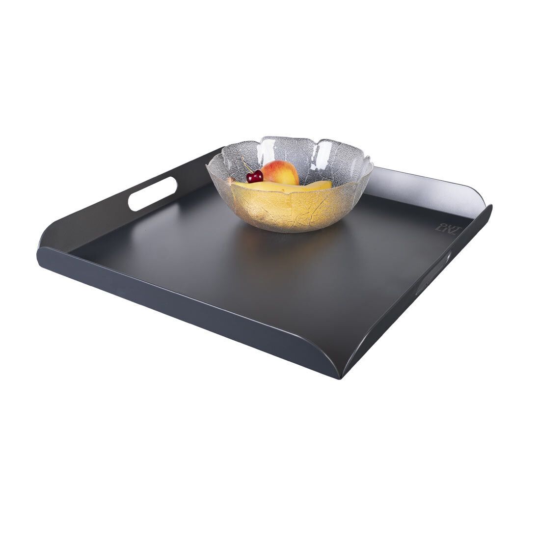 Montert brett aluminium antrasitt 50x50 cm - OUTLIV i bruk